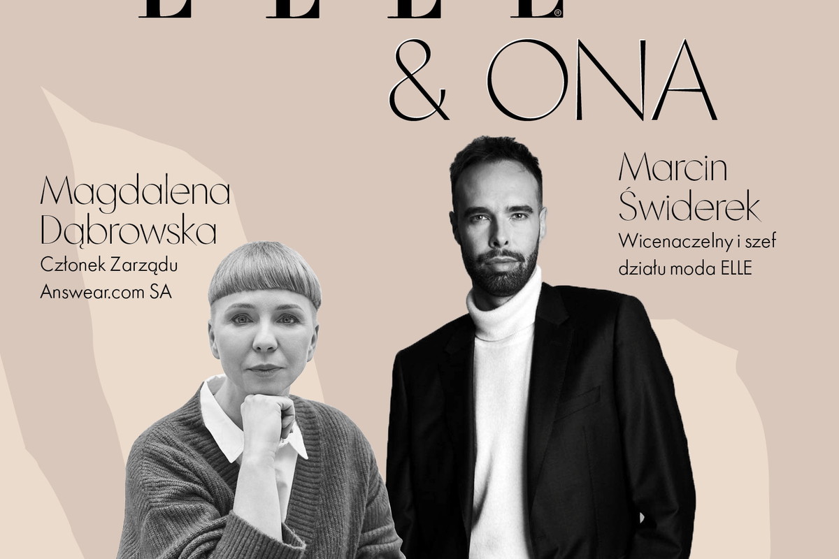 ELLE & ONA: Marcin Świderek rozmawia z Magdaleną Dąbrowską