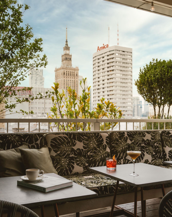 Restauracje na dachu w Warszawie