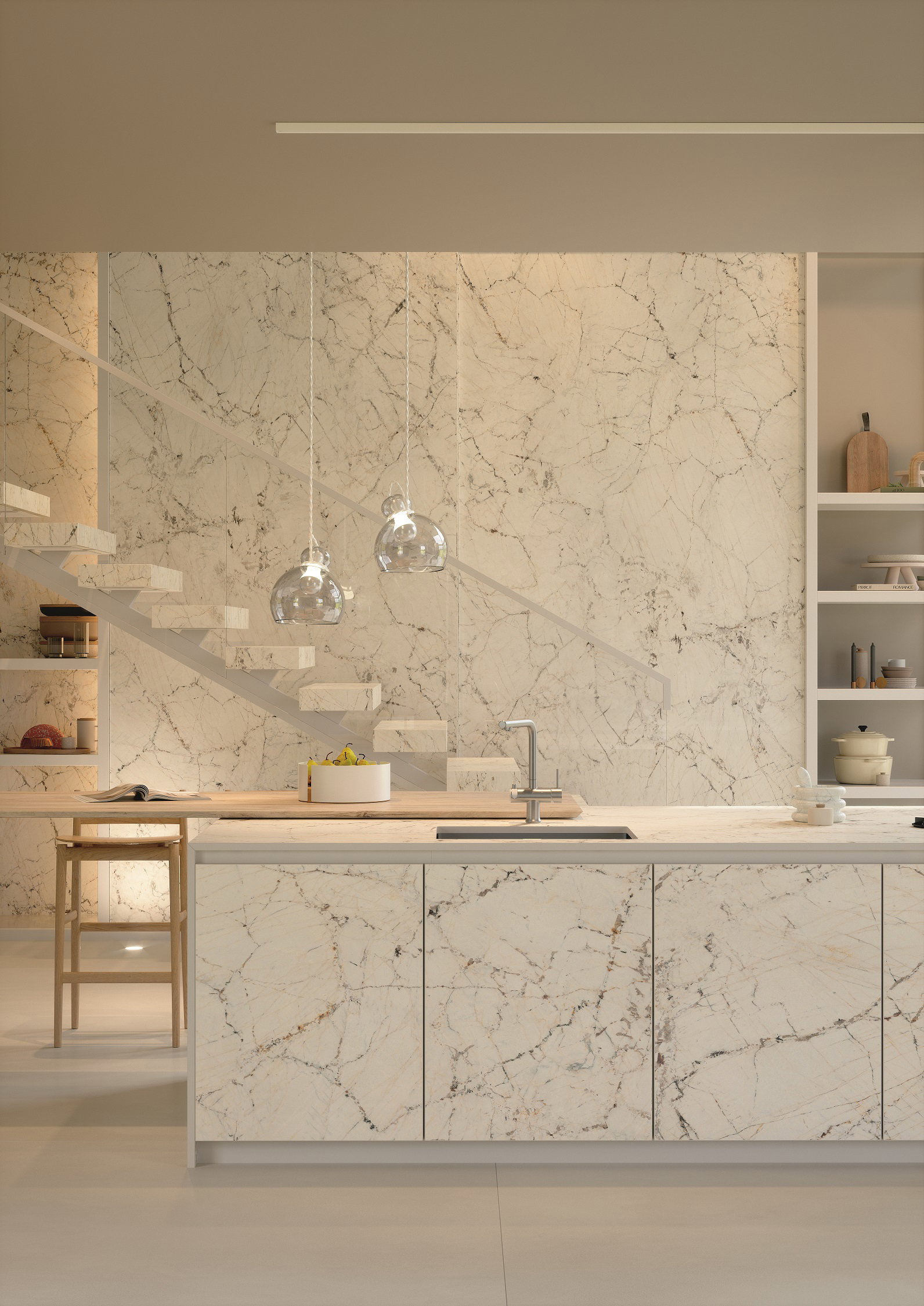 Laminam, Naturali Fusion White / Mat. prasowe