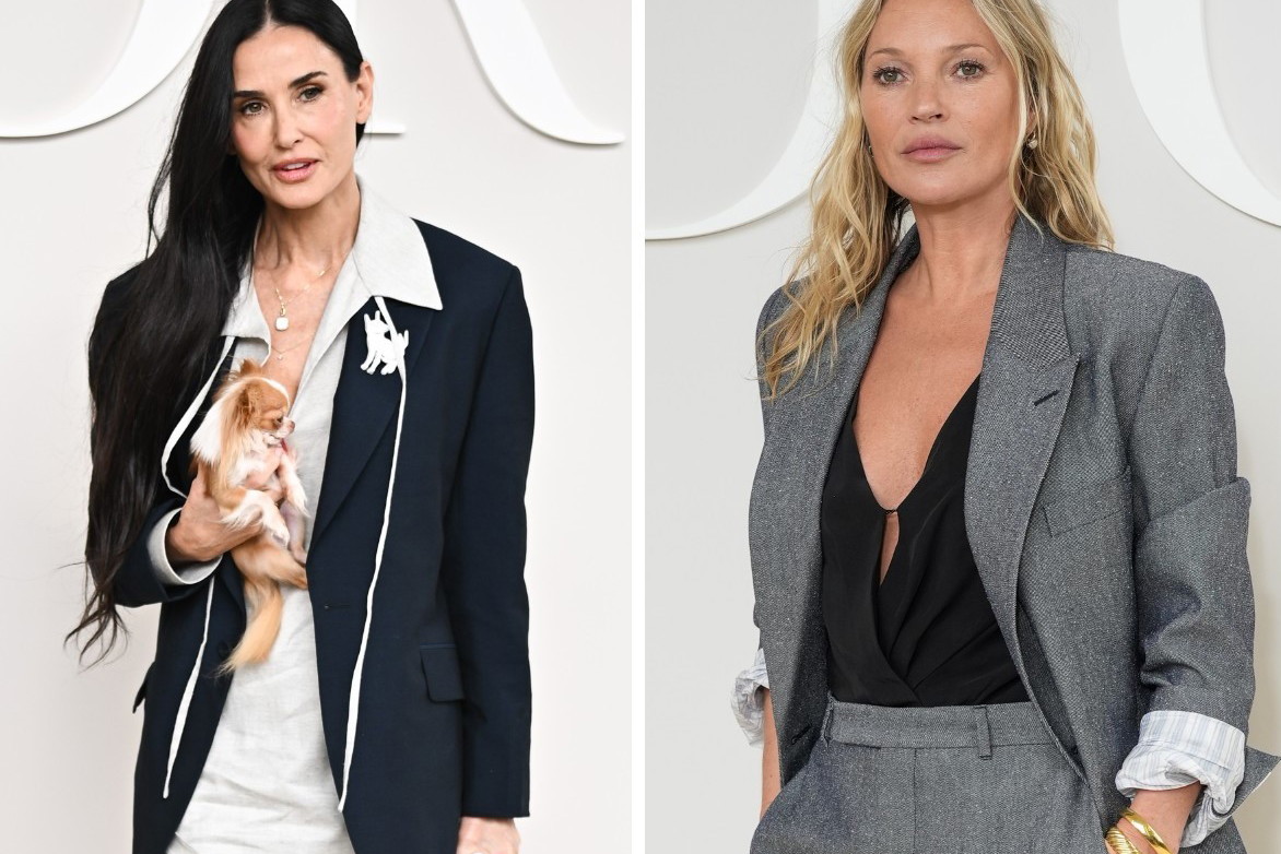 demi moore, kate moss