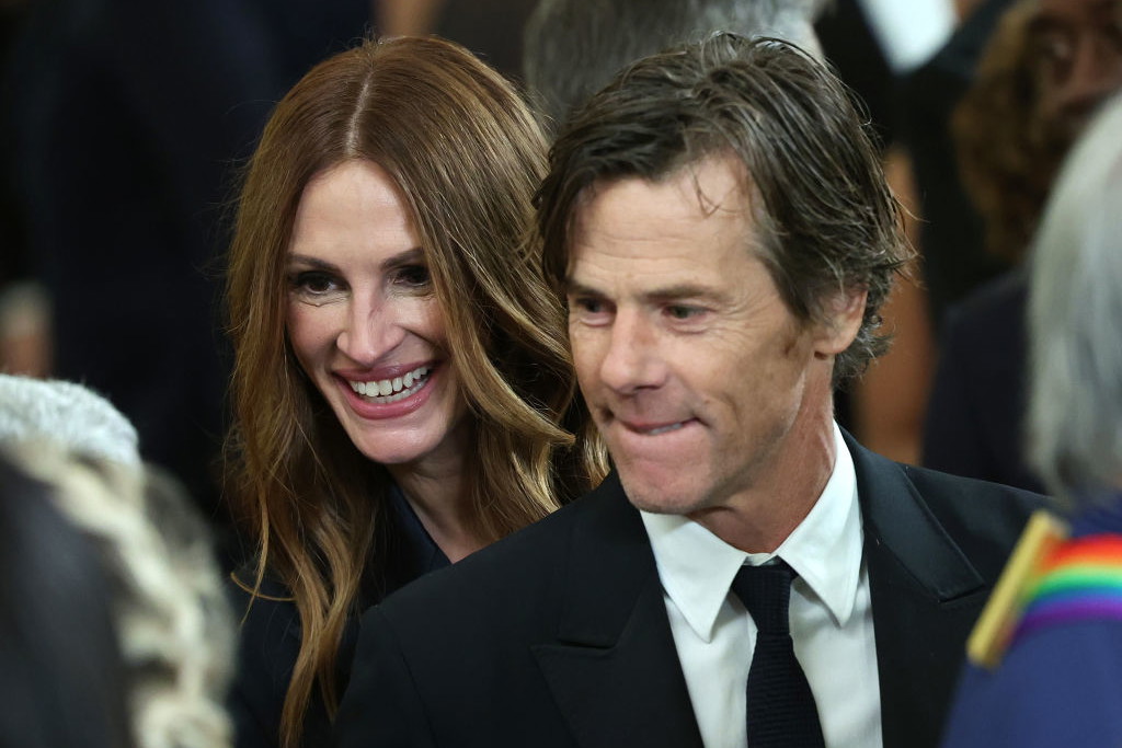 Julia Roberts z mężem