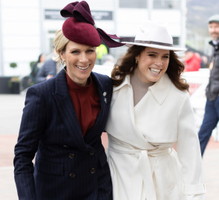 Księżniczka Eugenia i Zara Tindall