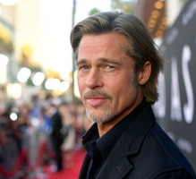 Brad Pitt na czerwonym dywanie w 2019 roku