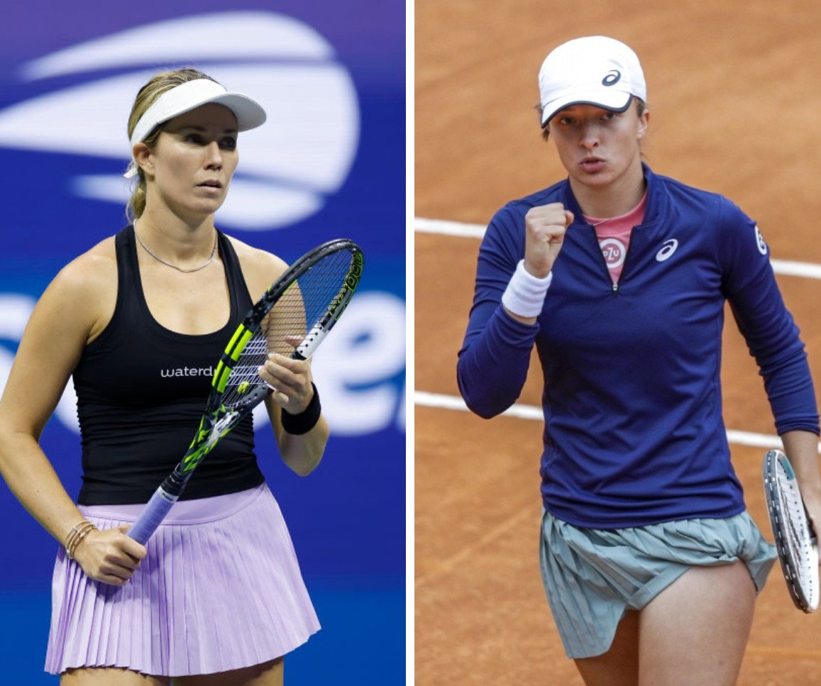Iga Świątek Danielle Collins