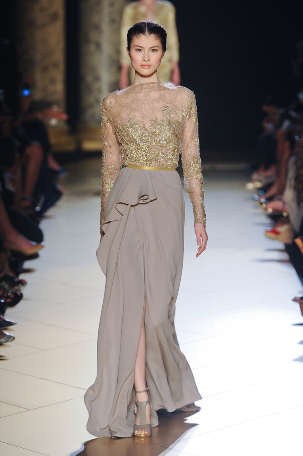 Pokaz Elie Saab Haute Couture jesień-zima 2012/2013