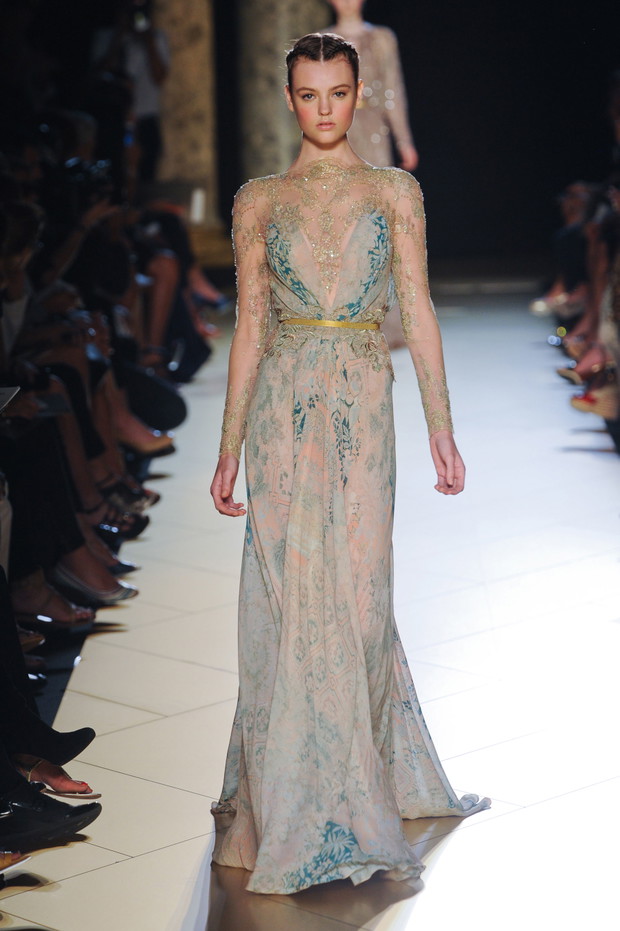 Pokaz Elie Saab Haute Couture jesień-zima 2012/2013