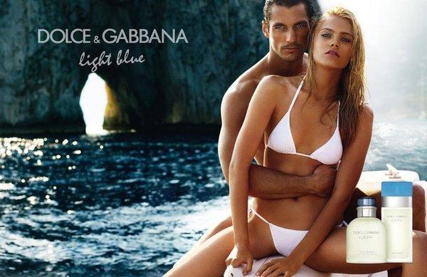 Anna Jagodzińska w kampanii zapachu Light Blue Dolce & Gabbana
