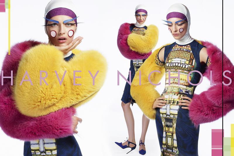 Daga Ziober w kampanii domu handlowego Harvey Nichols