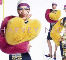 Daga Ziober w kampanii domu handlowego Harvey Nichols