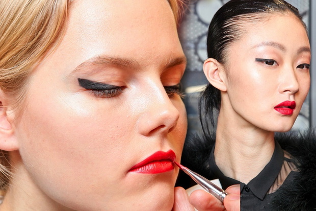 Backstage pokazu Kenzo jesień-zima 2012/2013 / fot. Imaxtree