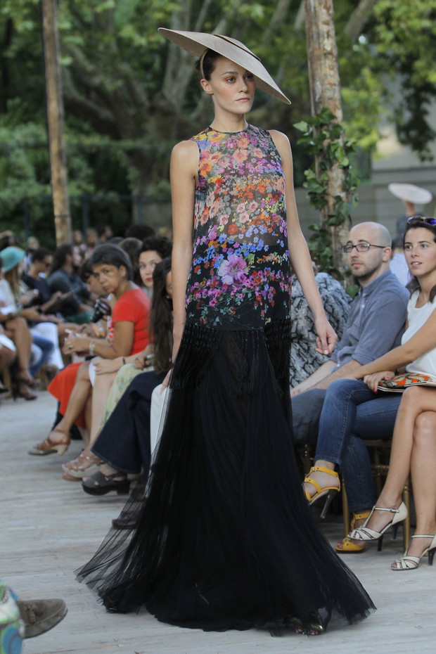 Delpozo wiosna 2013 - pokaz z Fashion Week Madrid