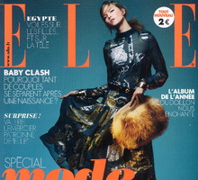Kasia Struss w ELLE France - zdjęcia pełne koloru