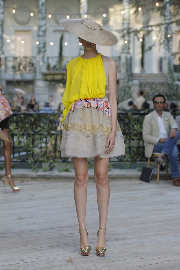 Delpozo wiosna 2013 - pokaz z Fashion Week Madrid