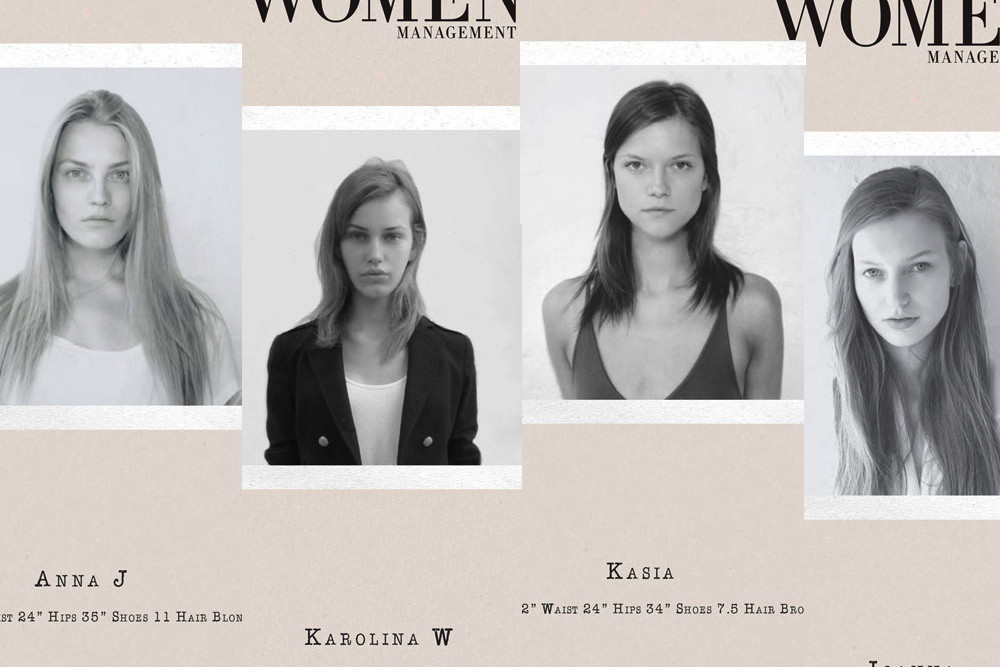 Polskie modelki z agencji Woman Model Management - kompozytki na Fashion Week New York wiosna-lato 2013 / fot. mat. prasowe Women