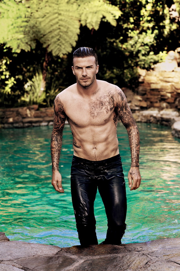 David Beckham fot. Doug Inglish