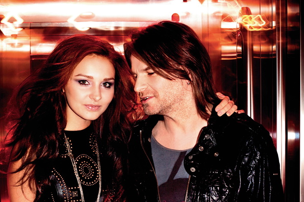 Gosia Mielech i Ray Wilson. Ona – 22-letnia tancerka z Poznania, on – 42-letni wokalista Genesis i Stiltskin z Edynburga. (fot. Agata Pospieszyńska/ AF PHOTO)