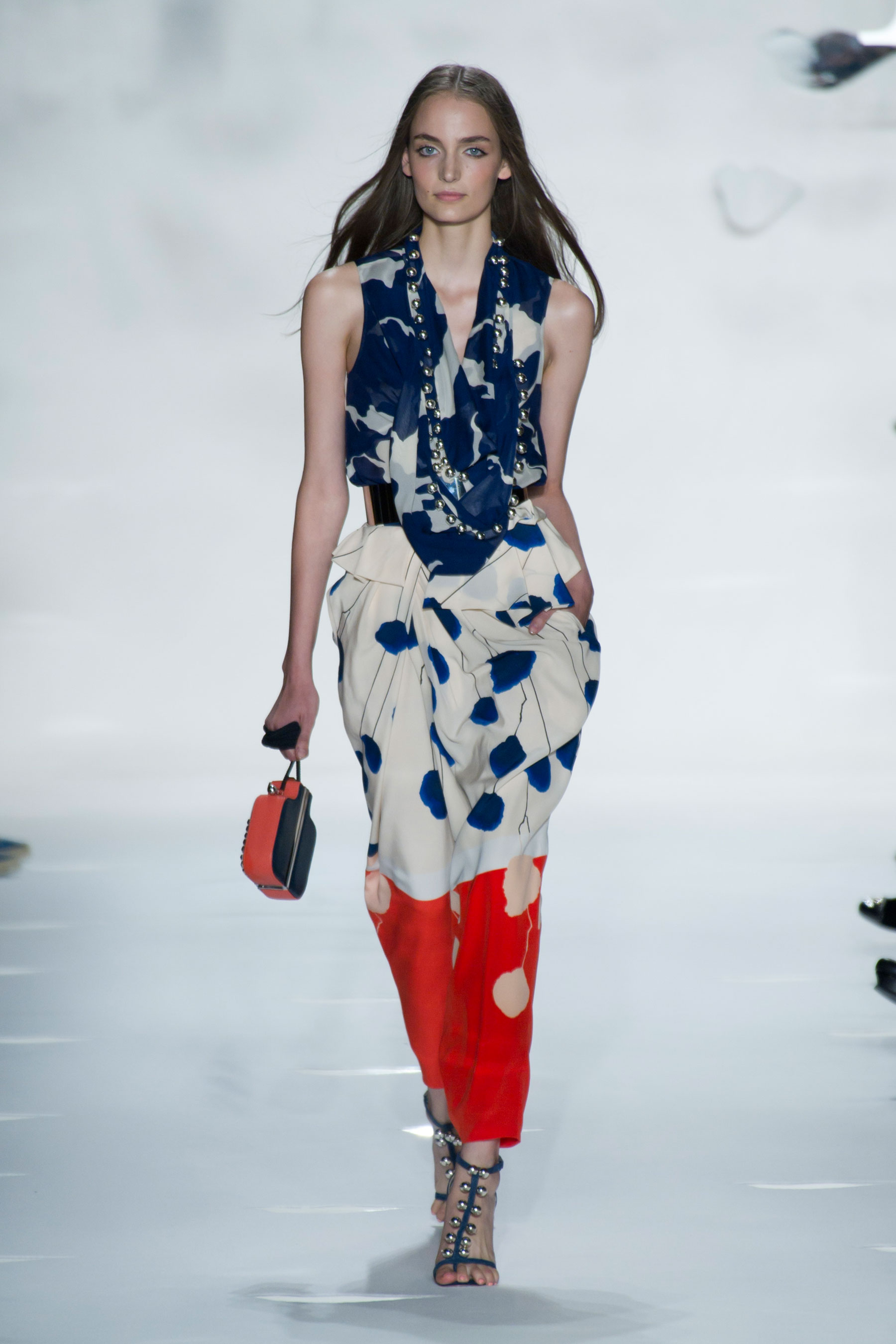 Diane von Furstenberg i okulary Google - wiosna-lato 2013