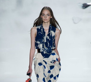 Diane von Furstenberg i okulary Google - wiosna-lato 2013
