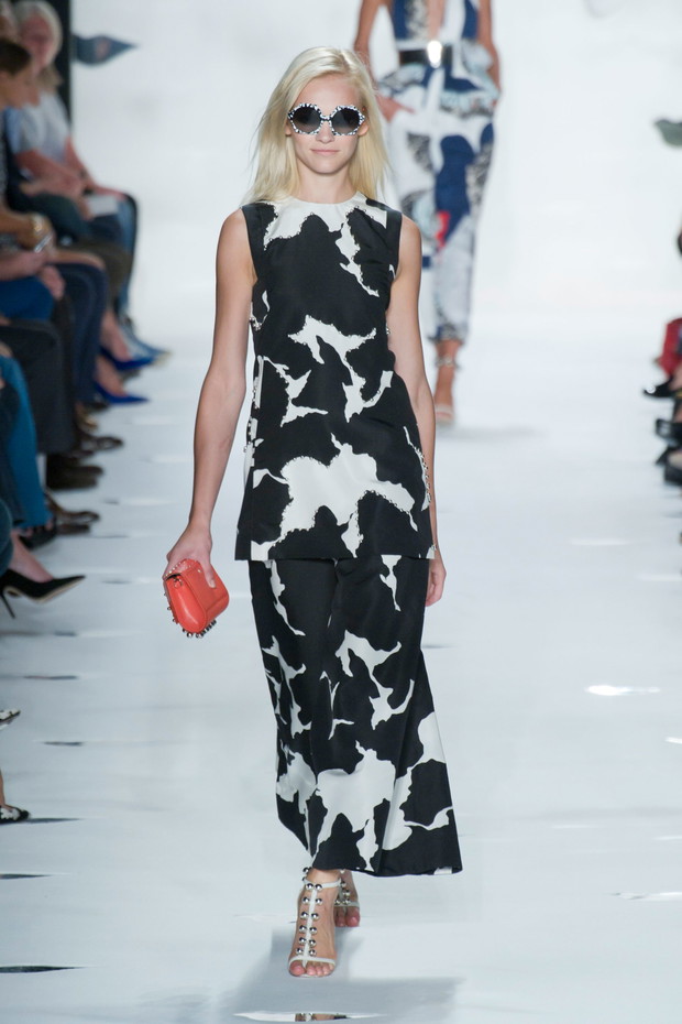 Diane von Furstenberg i okulary Google - wiosna-lato 2013