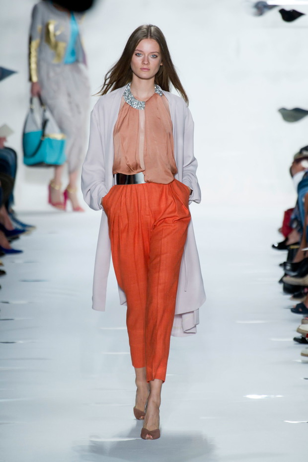 Diane von Furstenberg i okulary Google - wiosna-lato 2013
