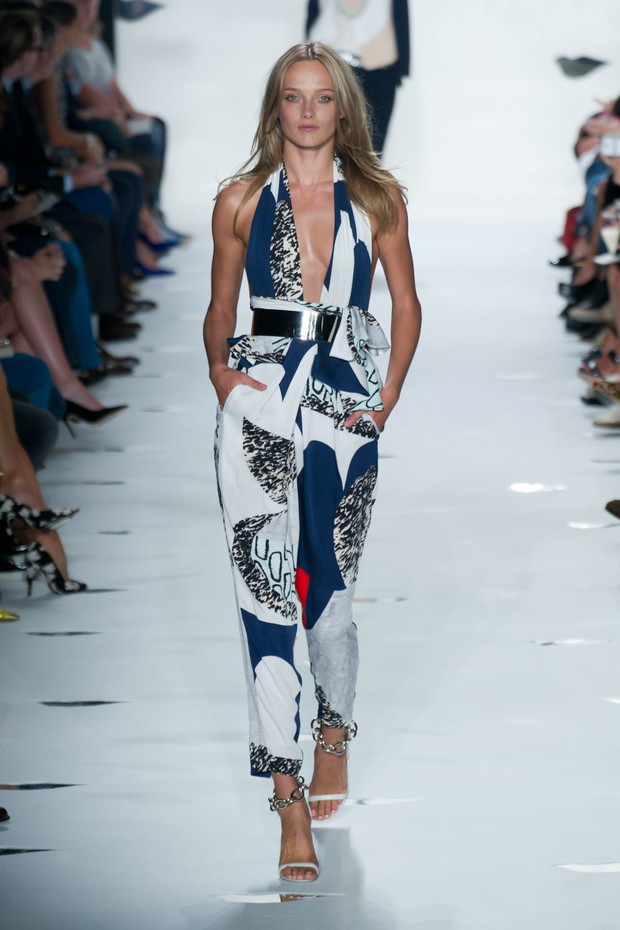 Diane von Furstenberg i okulary Google - wiosna-lato 2013