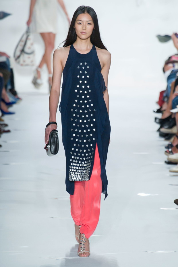 Diane von Furstenberg i okulary Google - wiosna-lato 2013