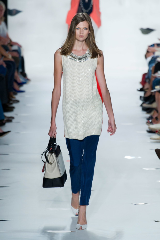 Diane von Furstenberg i okulary Google - wiosna-lato 2013