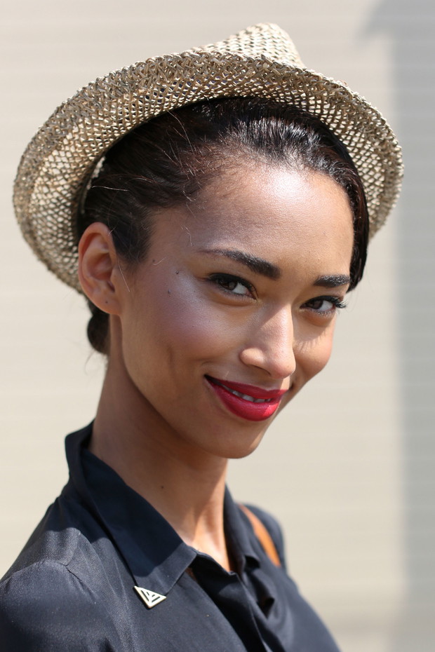 Street fashion: modelki na New York Fashion Week