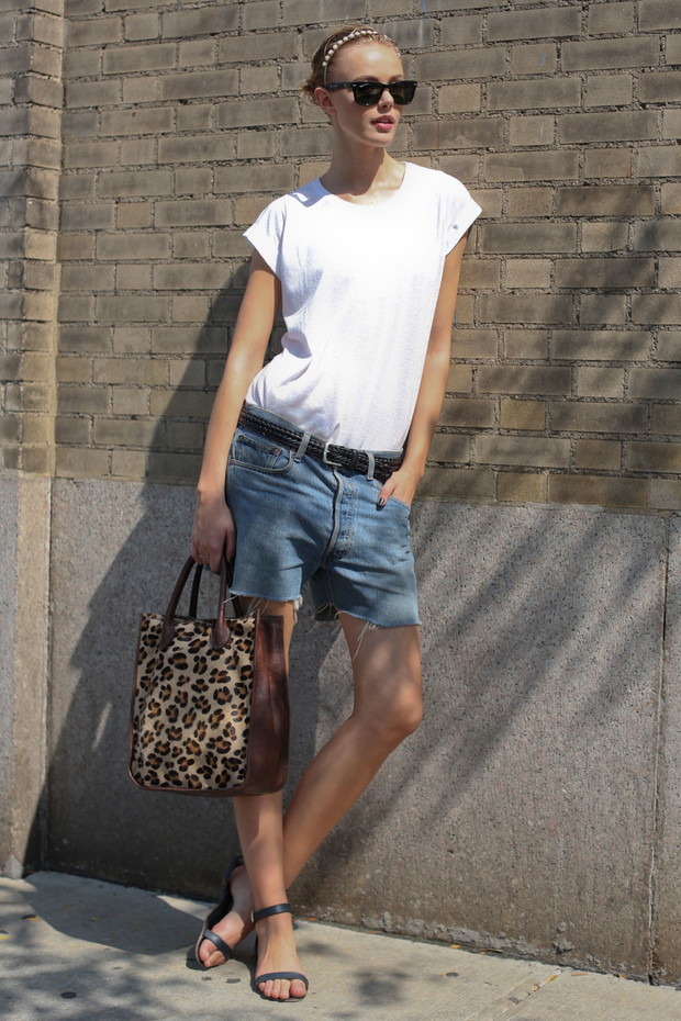 Street fashion: modelki na New York Fashion Week