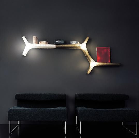 Designerskie półki i regały na książki