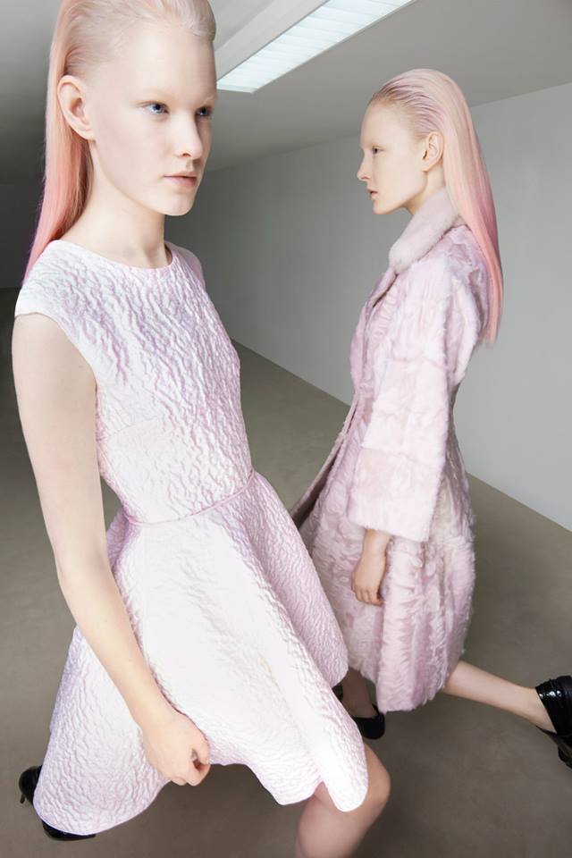 Maja Salamon dla Giambattista Valli Pre-Fall 2014!