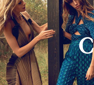 Lou Doillon i Julia Stegner w kampanii Chloe wiosna-lato 2014