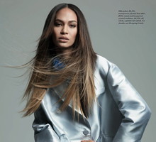 Joan Smalls na okładce styczniowego ELLE US