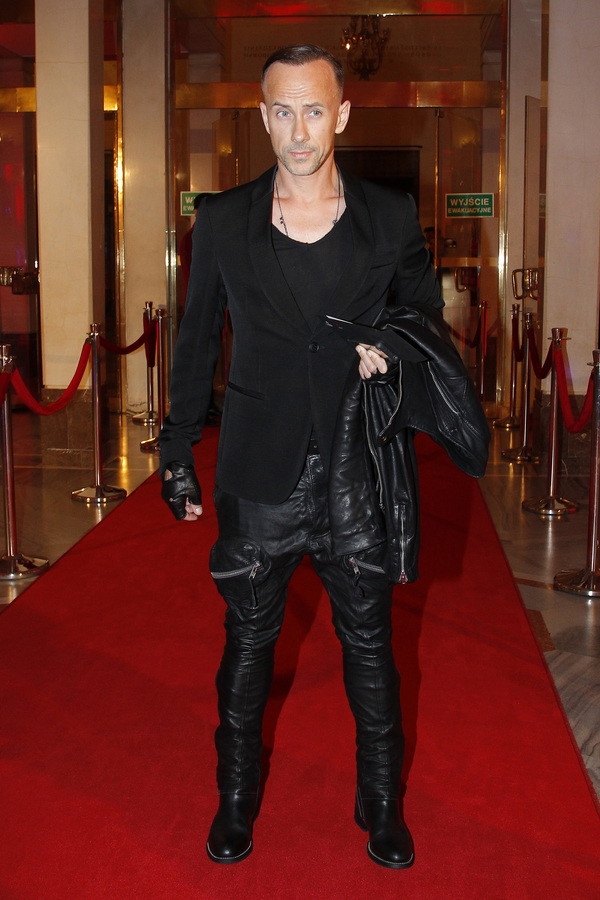 Adam Nergal Darski na gali Polacy z werwą (fot. Akpa)