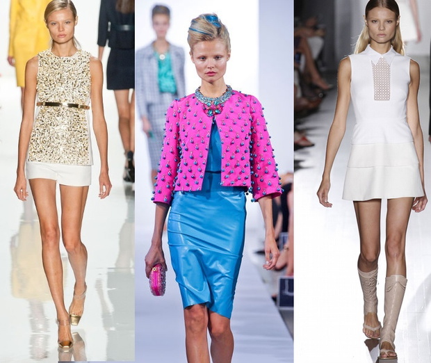 Magdalena Frąckowiak na NYFW / fot. Imaxtree