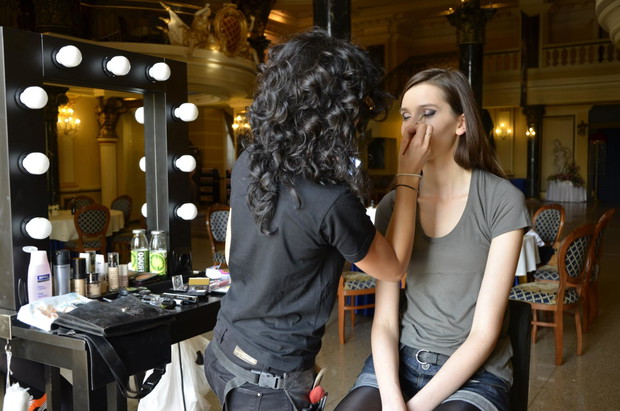 Przygotowania do Elite Model Look