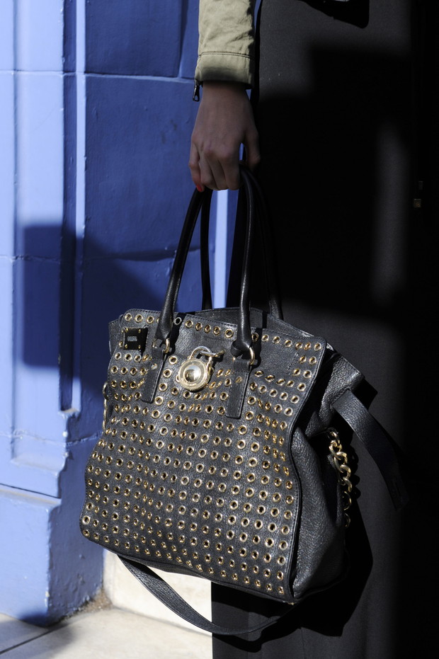 Street fashion: modelki na London Fashion Week