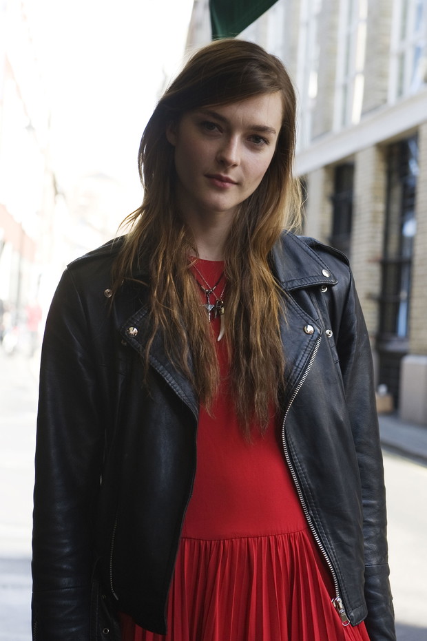 Street fashion: modelki na London Fashion Week