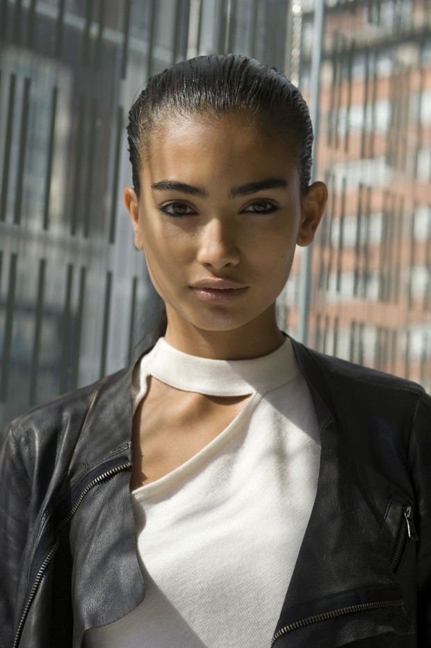 Street fashion: modelki na London Fashion Week