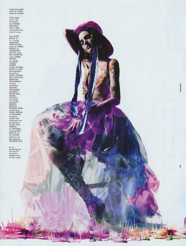Zuzanna Bijoch w Dazed & Confused – piękne zdjęcia