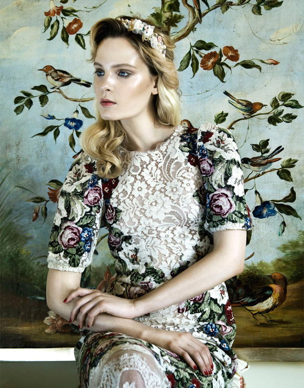 Renesans i Dolce & Gabbana w ELLE Ukraine