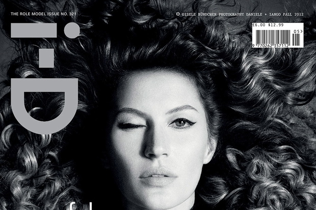 Gisele Bündchen, fot. Daniele Duella and Iango Henzi/ skan i-D
