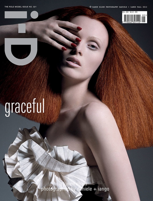 Karen Elson, fot. Daniele Duella and Iango Henzi / i-D