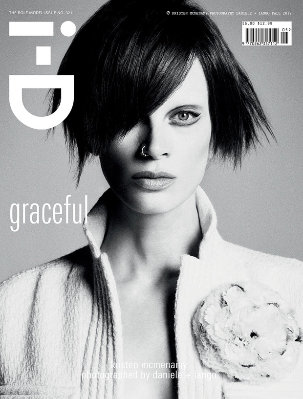 Kristen McMenamy w i-D, fot. Daniele Duella and Iango Henzi/ i-D