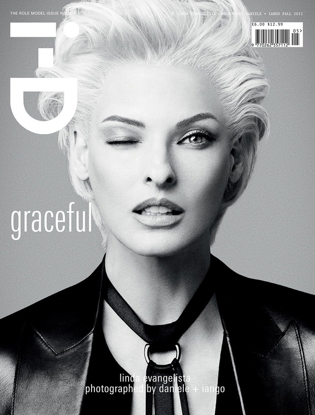 Linda Evangelista, fot. Daniele Duella and Iango Henzi / i-D