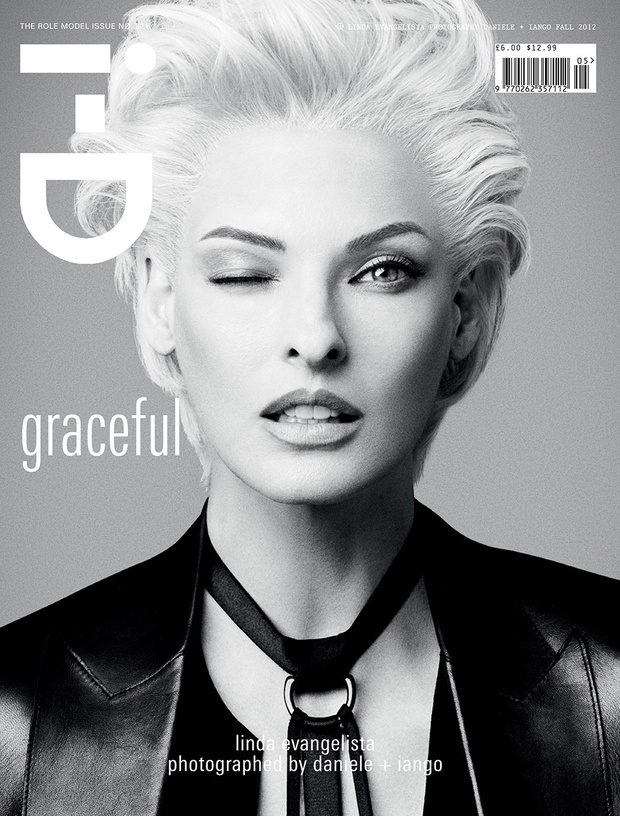 Linda Evangelista, fot. Daniele Duella and Iango Henzi / i-D