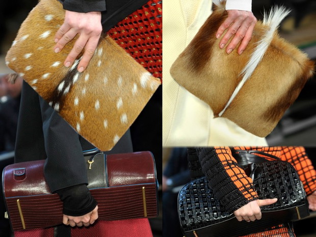 Proenza Schouler. Torebki na jesień 2012 - najmodniejsze propozycje z wybiegów / kolaż ELLE