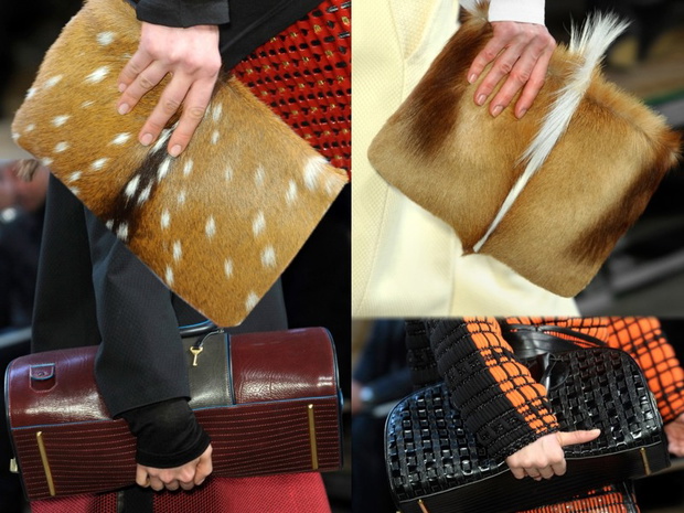 Proenza Schouler. Torebki na jesień 2012 - najmodniejsze propozycje z wybiegów / kolaż ELLE