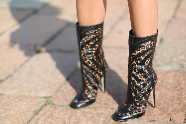 Street fashion: buty widzów Milan Fashion Week Milan