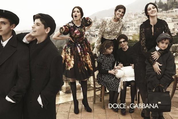 Bianca Balti, Bianca Brandolini i Monica Bellucci w kampanii Dolce & Gabbana na sezon jesień-zima 2012/ 2013 (fot. serwis prasowy)